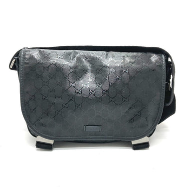GUCCI Shoulder Bag 201732 GG implementation black GG implementation mens Used Authentic